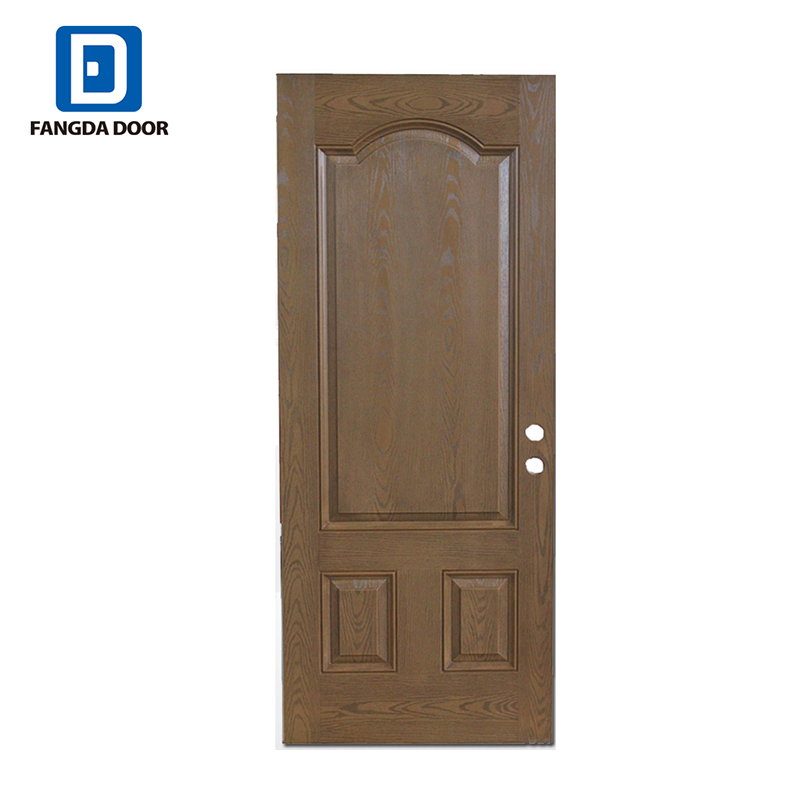 Fangda Primed White Fiberglass Entrance Door