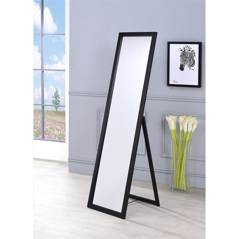 Dressing Mirror Living Room Wood Arched Full-Length Elegant Full Length Mirror