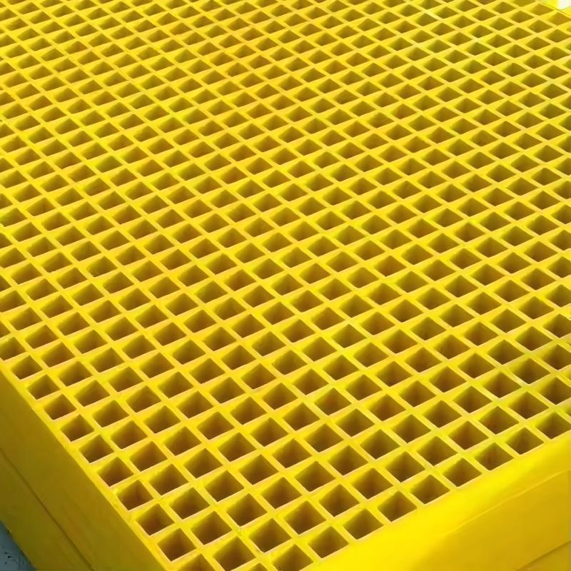 Customized Non-Slip Plastic Grating Molded Pultruded FRP Gfrp Fiberglass Grating for High Strength Grille Walkway