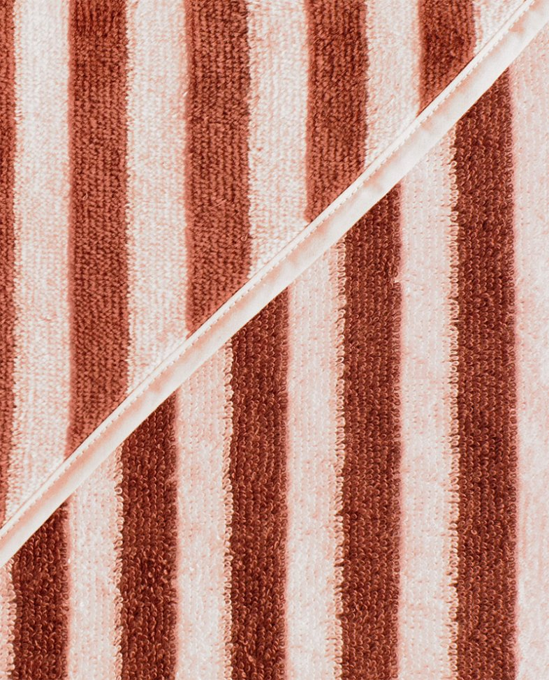 Cotton Quick-Dry Baby Yarn Dyed Hooded Bath Towel