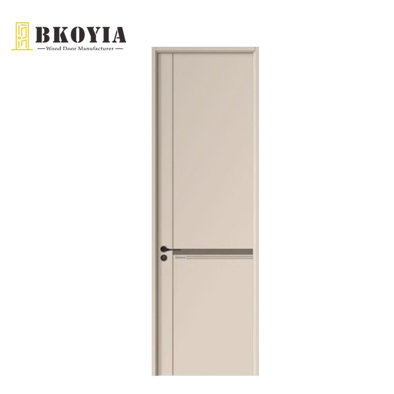 Elegant Natural Wood Blend with Graphene-Enhanced Technology: a Classic Bedroom Door Reimagined