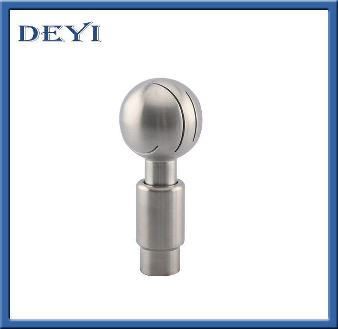 Sanitary Fixed CIP Lamp Spray Nozzle Cleaning Ball (DYTV-012)