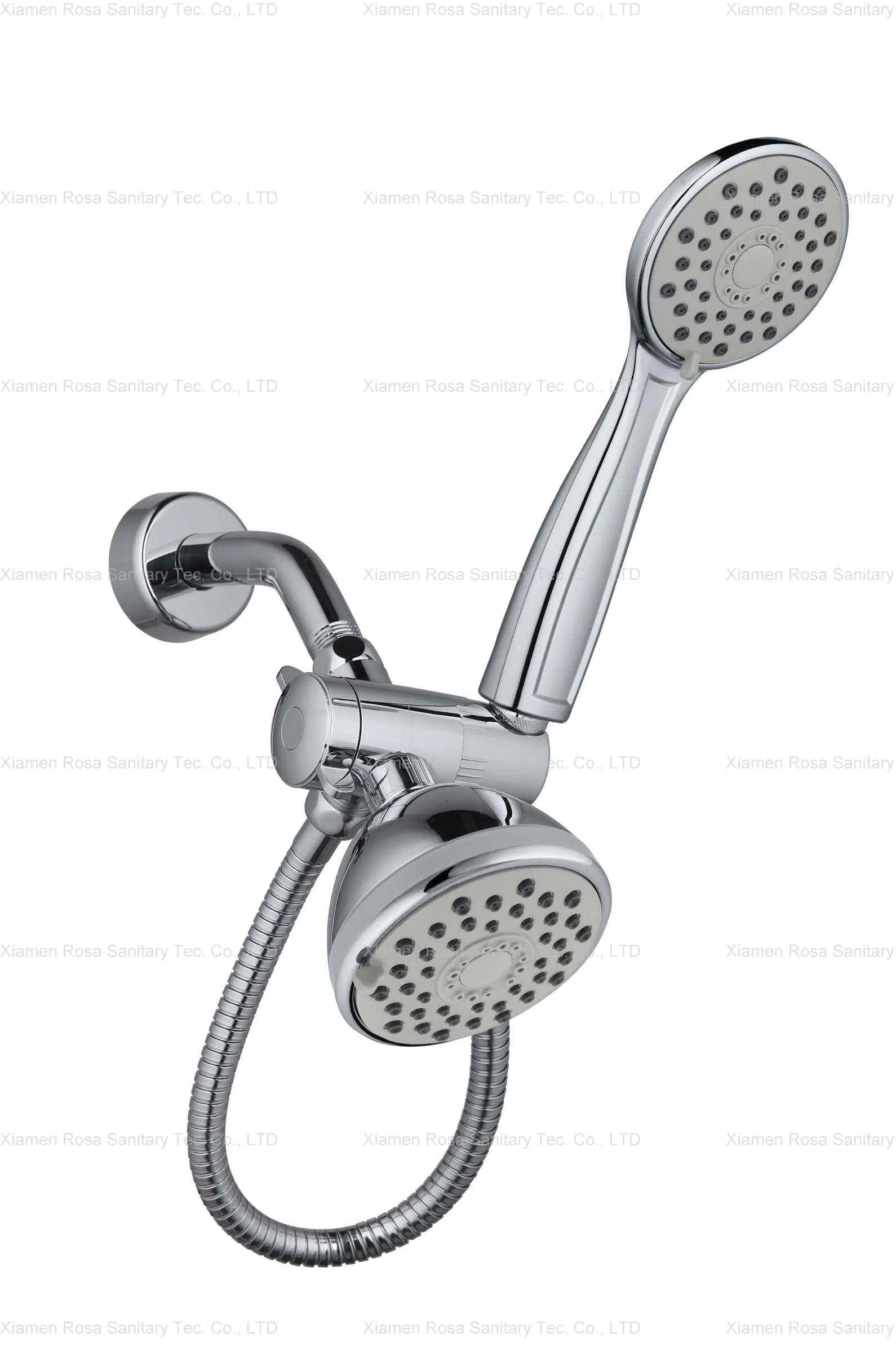 High-Pressure Shower Combo Shower Handsets E50015, with 3function Showers, Brass Shower Arm, Super Booster SPA Shower