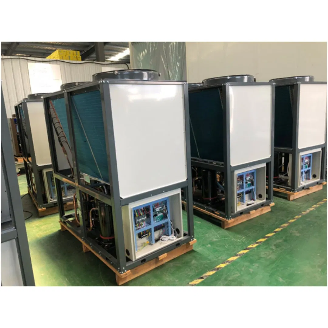 Manufacturer R410A Air Cooled Modular Air Source Heat Pump Water Cooling Chiller with High Cop
