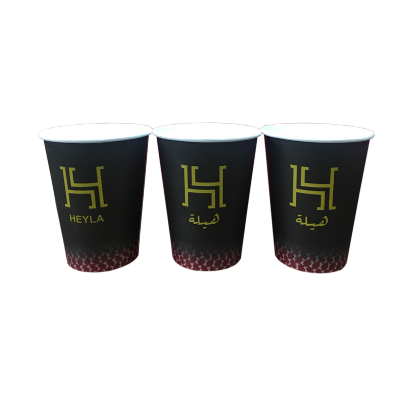 Одноразовая бумажная чашка 12 oz для кофе