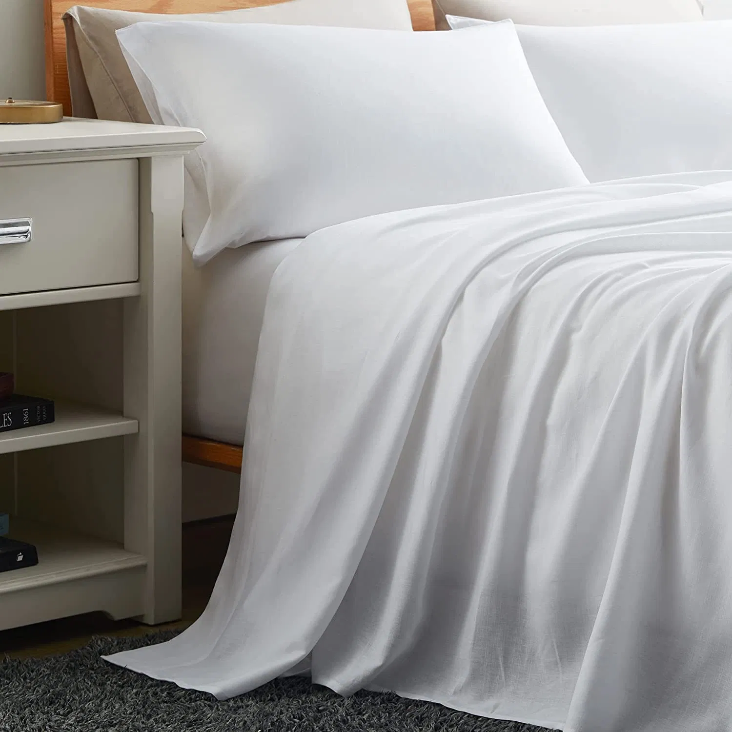 Wholesale Stone Washed Linen Duvet Cover Bed Sheet Bedlinen Quilt Set Bedding Set Home Hotel Bed Sheet Set