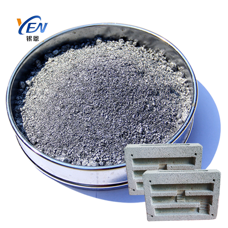 Flaky Aluminium Power Paste as Foaming Agent for Light Weight Concrete Block