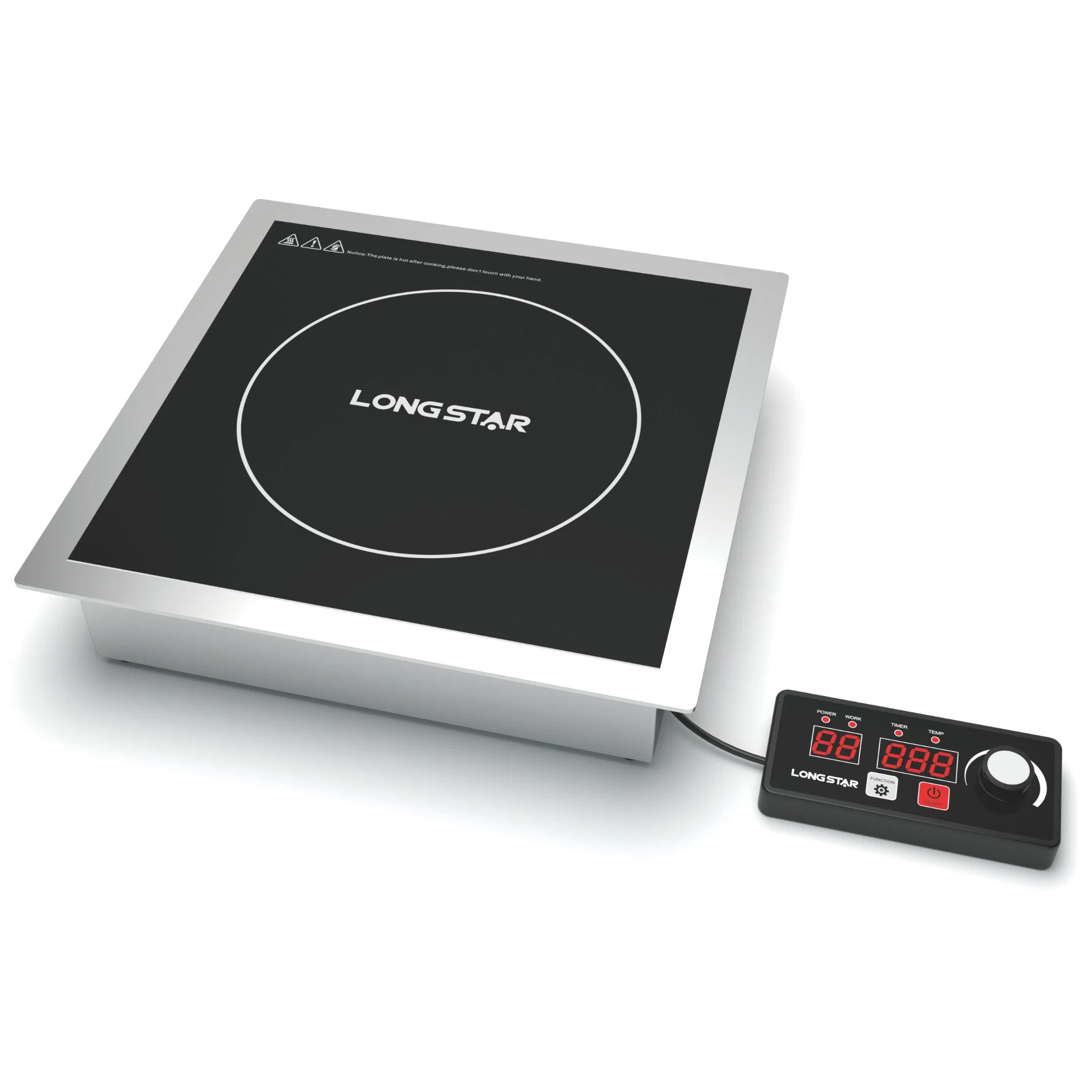 Cocina Induccion Ls-3500W Commercial Induction Wok Cooker