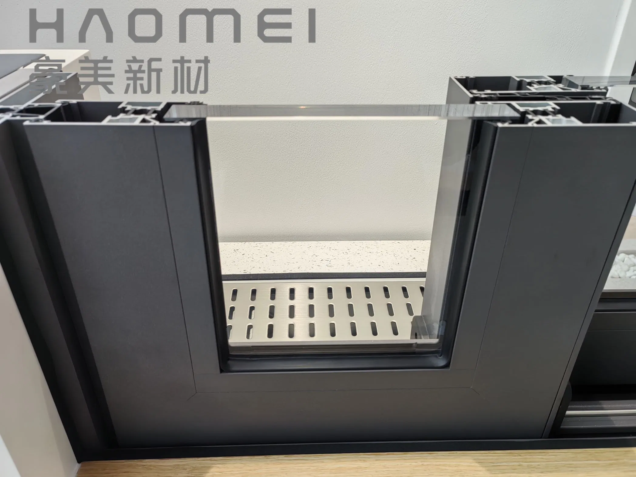 6063 T3-T8 Aluminum Extrusion Profile of Building Curtain Wall