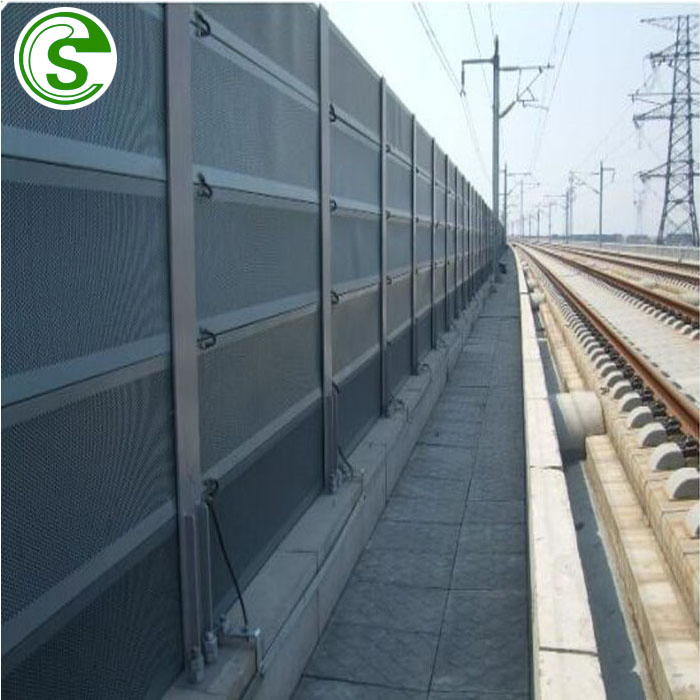 High-Tech Aluminum Sound Proof Barrier Outdoor Highway