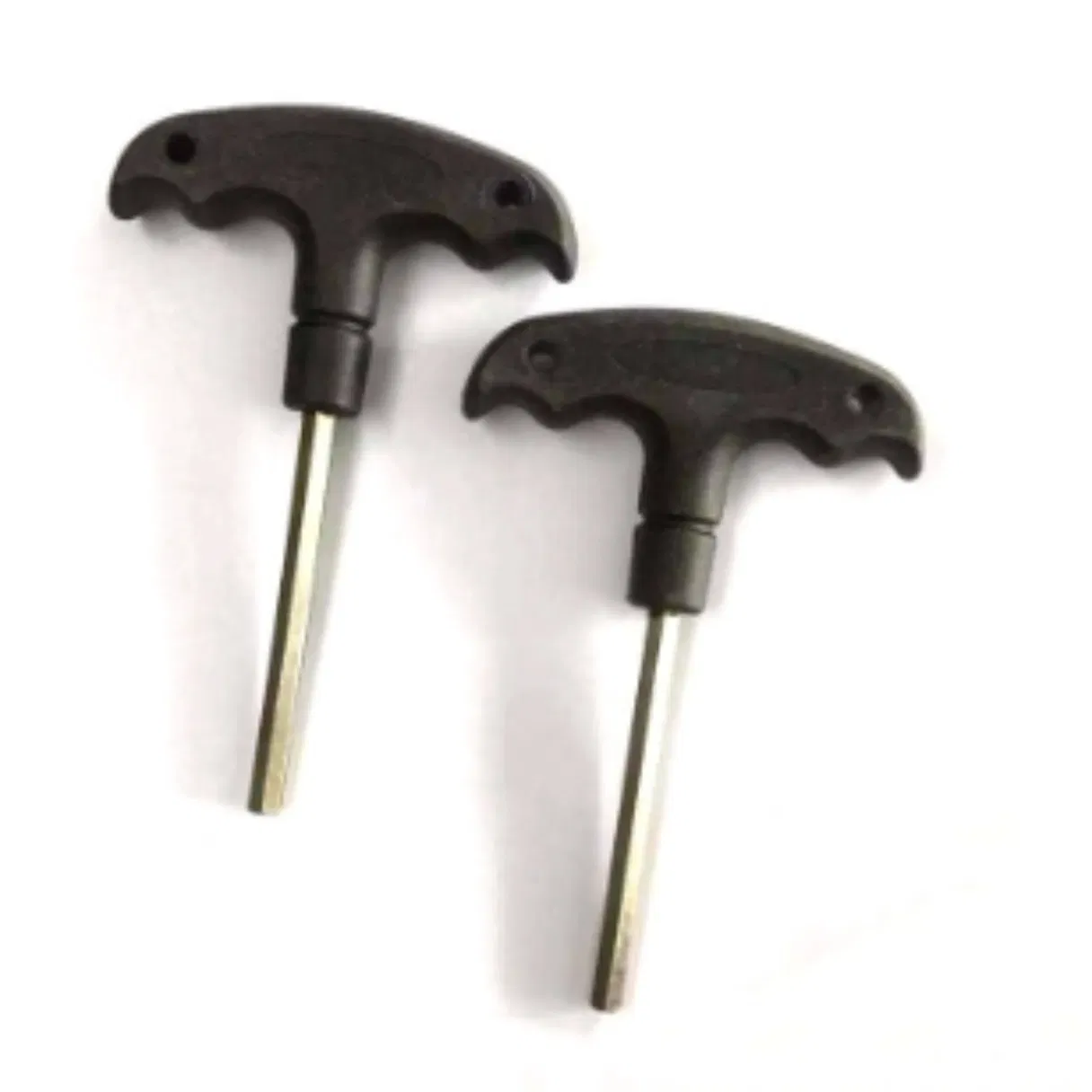 T-Handle and L-Wrench Hex Keys with Security Hole & Anti-Slip Plastic Handle