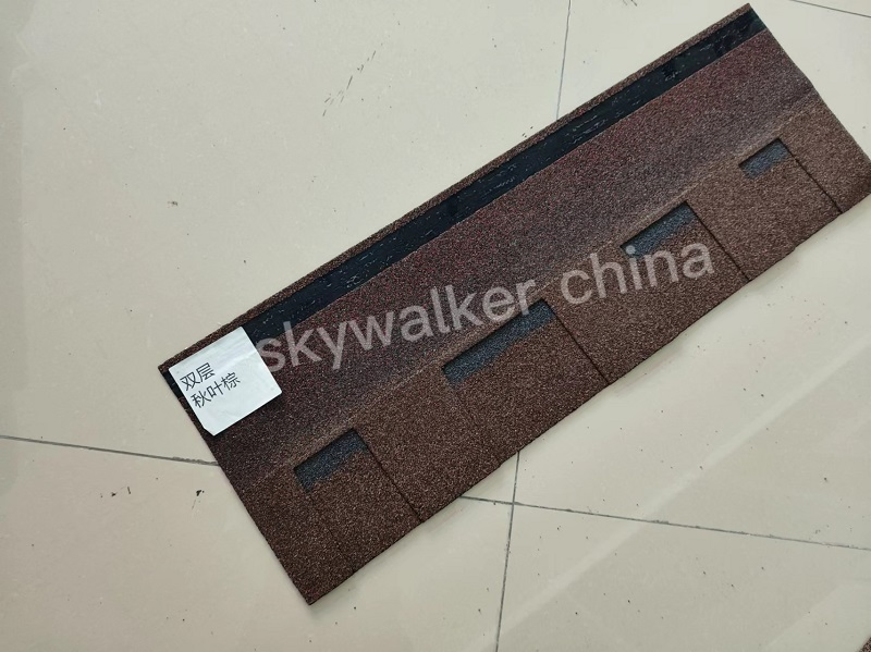 Bitumen Asphalt Shingles for Tropical Forest Rainy Weather Asphalt Roof Tiles