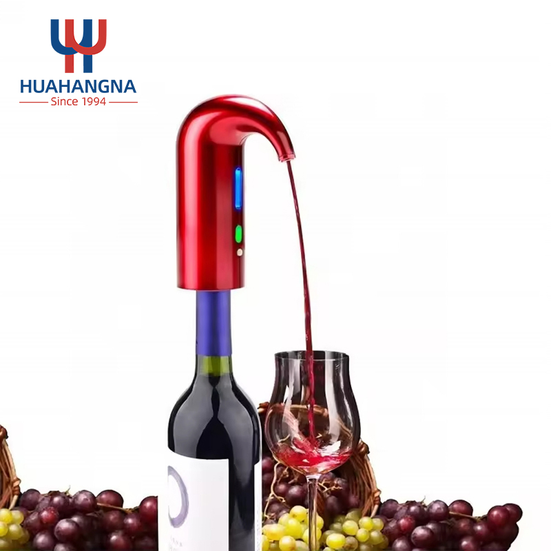Wholesale Rechargeable Wine Aerator Custom Plastic Drip Stop Wine Liquor Aerator Pourer