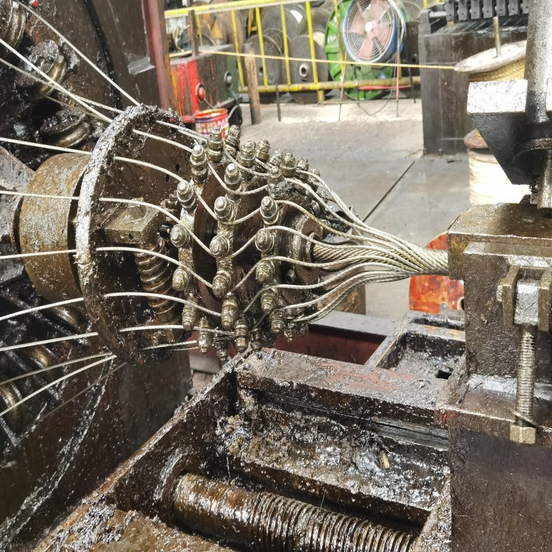 4V*48-FC Galvanized/Ungalv Steel Wire Rope for Lifting by Crane