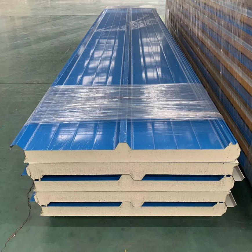 Foam Sheet Panel Insulation Decorative Paneles Sanwish EPS House with Steel Structure and EPS Sandwich Panel