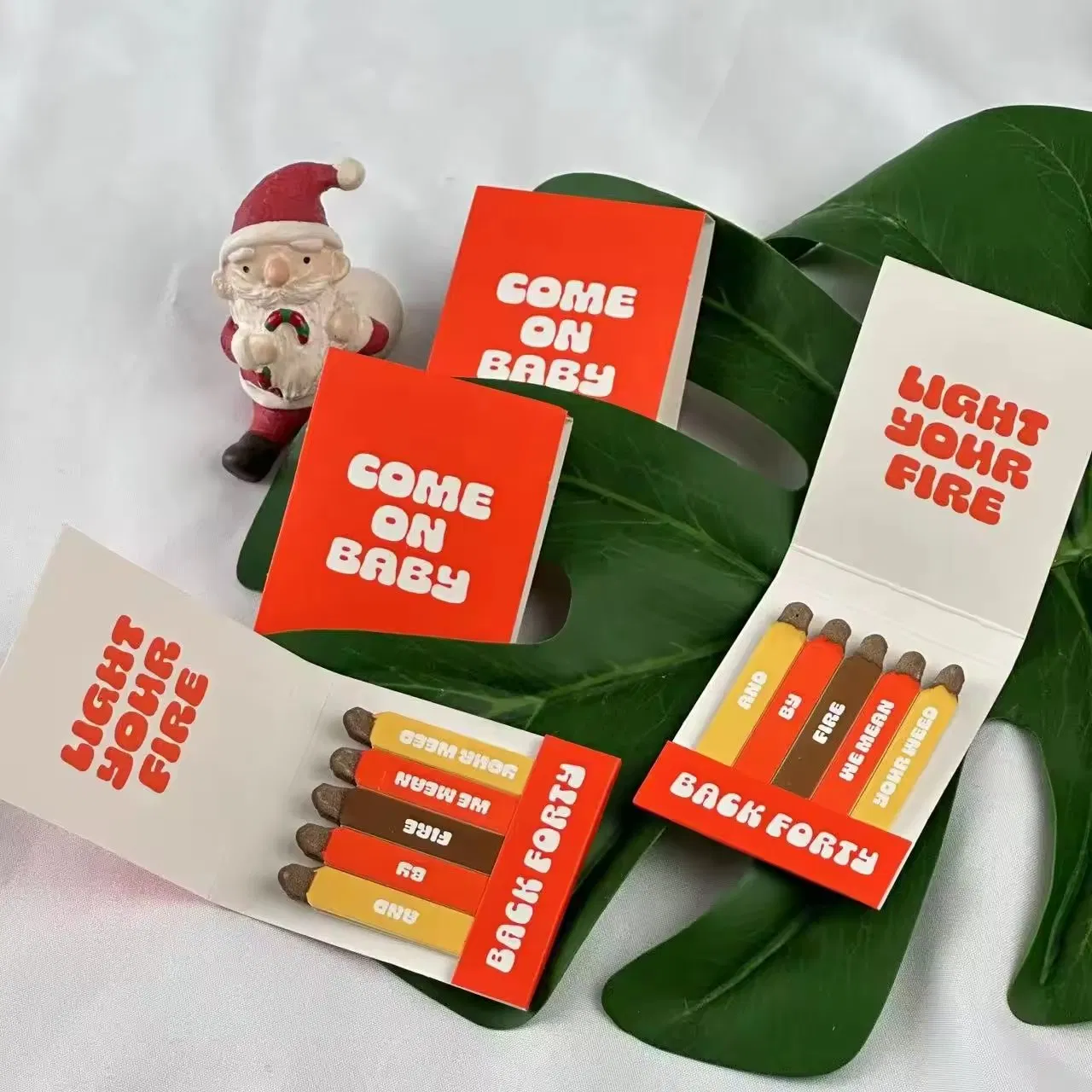 Paper Matches Matchbook Printed Wholesale Price Candle Matches Luxury Wooden Tip Packing Personalized Matches