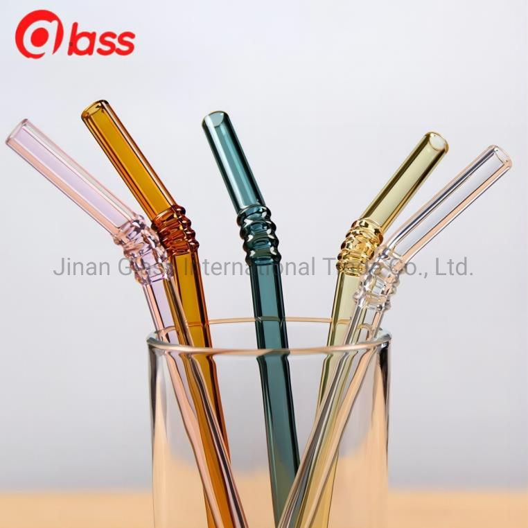 Drinking Glasses with Straw Yatang Can Glass Jar with Bamboo Lid and Straw Glass Straws Vintage