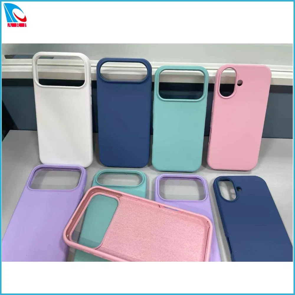 Силиконовый чехол с окном для iPhone 17 серии