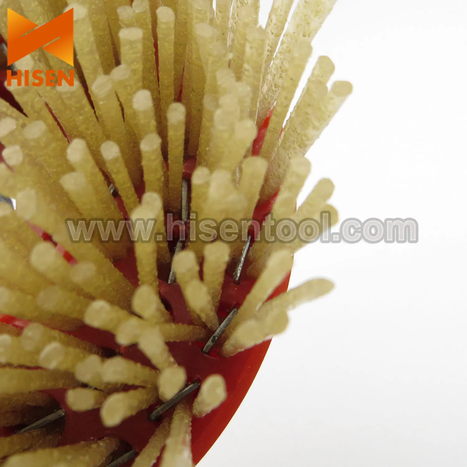 Алмазная щетка M14 110мм для полировки гранита