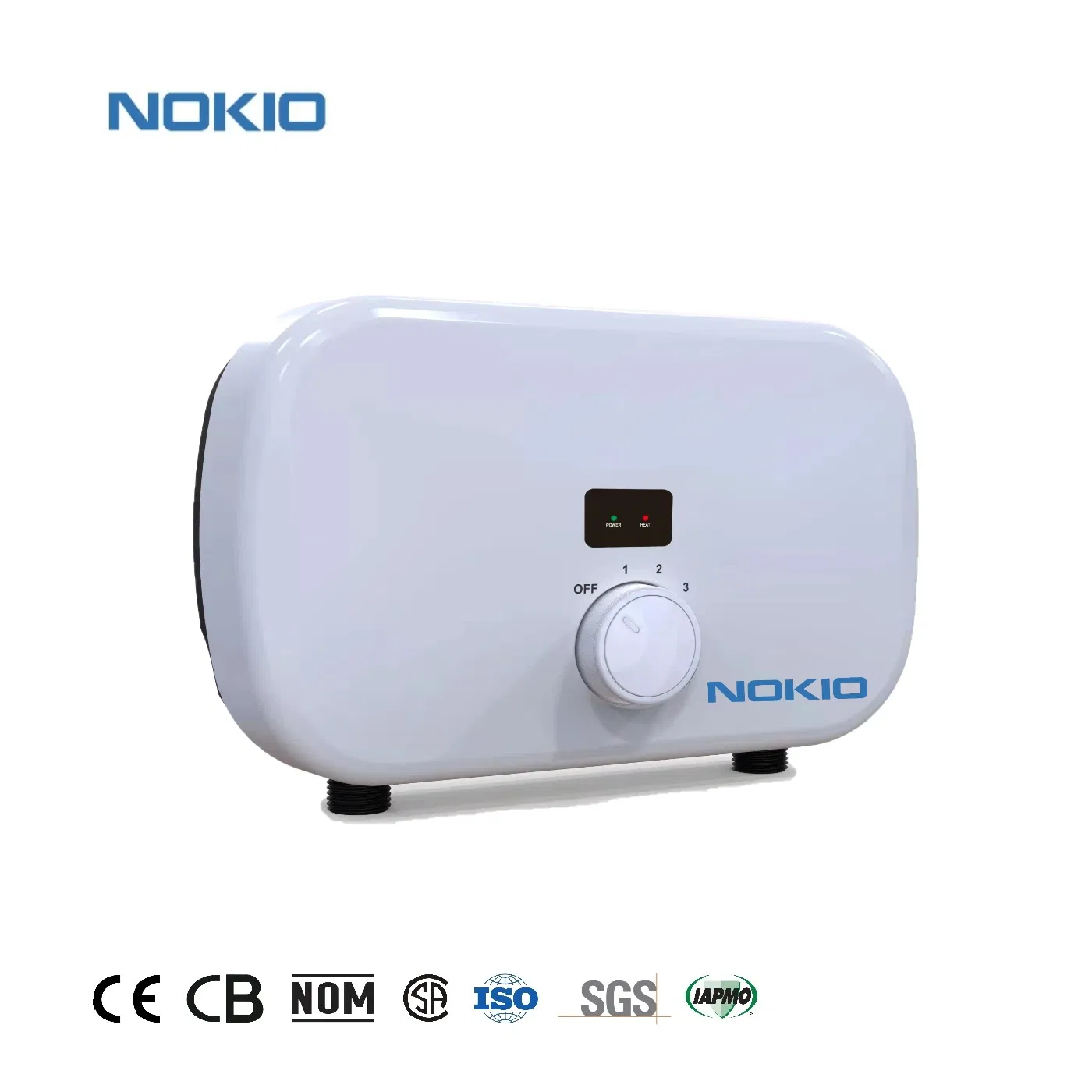 Проточный электрический водонагреватель NOKIO с точным контролем температуры