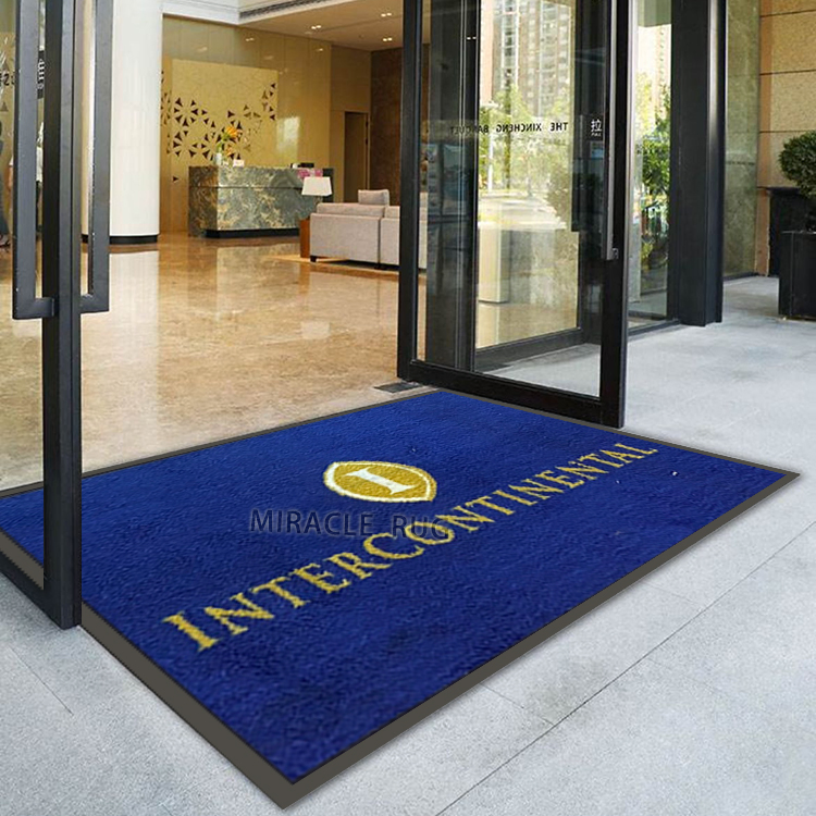 The Hotel's Front Door Mat Customised Sustainable Letter Logo Thank You Door Mats