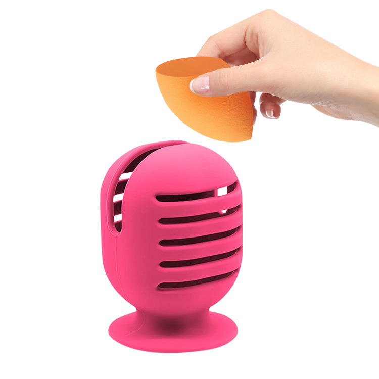 Travel Beauty Egg Storage Bag Makeup Sponge Storage Rack