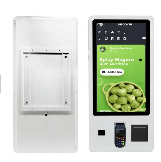 Automated Ordering System Advanced Self Ordering Kiosk for Quick Restaurant Transactions
