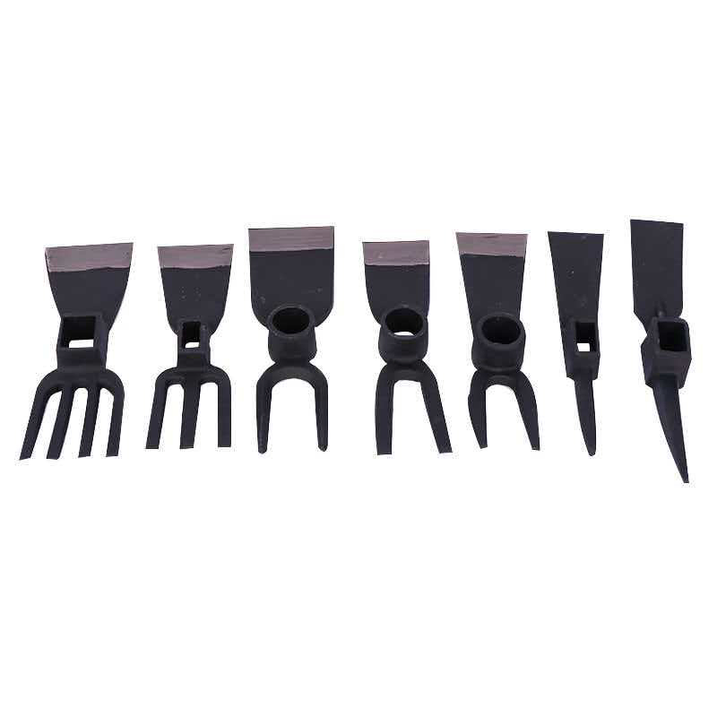 High Quality Carbon Steel Farming Tools Garden Double Head Fork Hoe