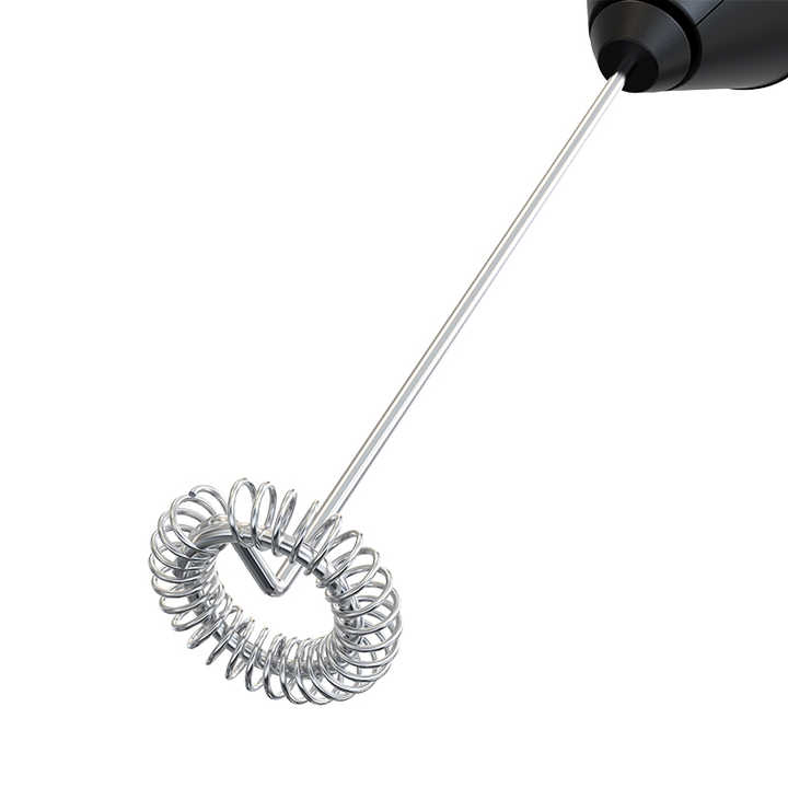 Mini Electric Milk Frother Kitchen Handheld Foam Maker Stainless Steel Whisk