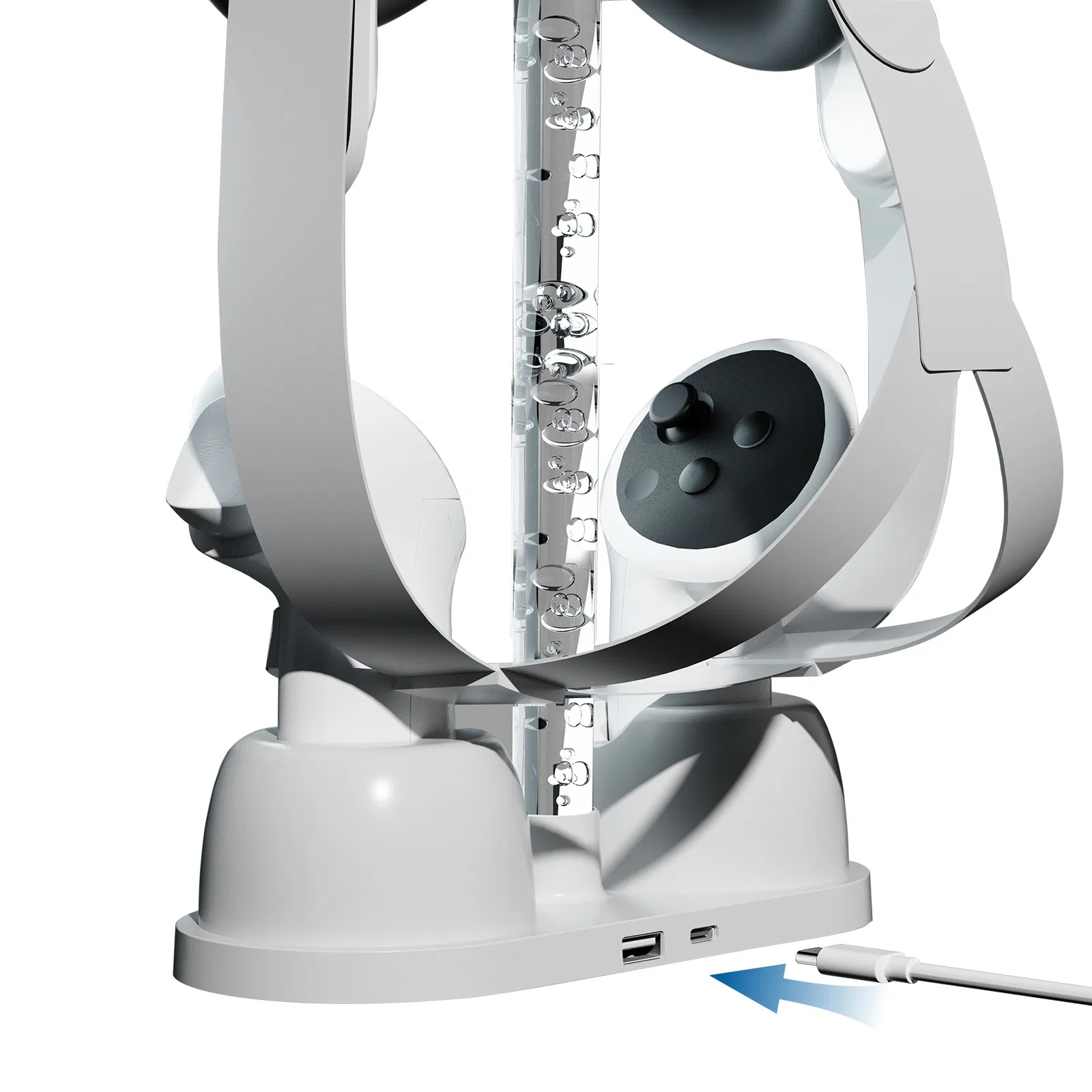 Док-станция для Meta Quest 3 с RGB-подсветкой