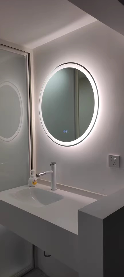 LED Smart Mirror, High Quality Waterproof LED Bathroom Mirror Vm-3005