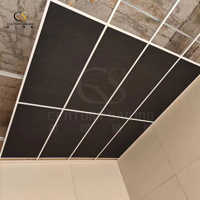 Cheap Price of Mineral Fiberglass Ceiling Tiles Sq Edge 12mm From China