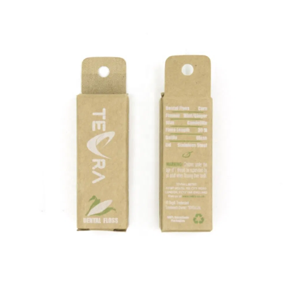PLA 30m Dental Floss in Recycled Paper Box