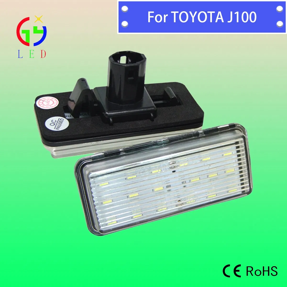 Светодиодные лампы для номерного знака Toyota J100