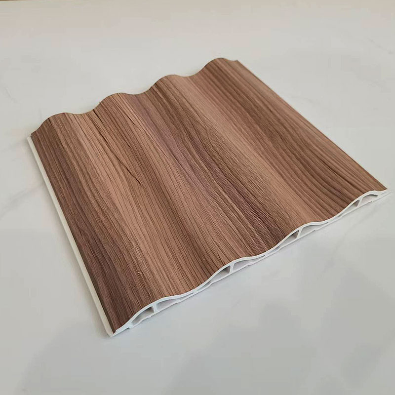 Sun-Resistant WPC Fluted 3D Wanelll Panel for Stylish Cladding