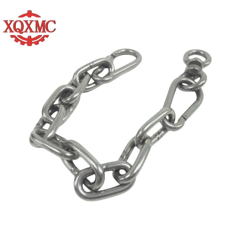 Hot Selling Medium DIN763 Stainless Steel Welded Link Chain for Rigging Hardware