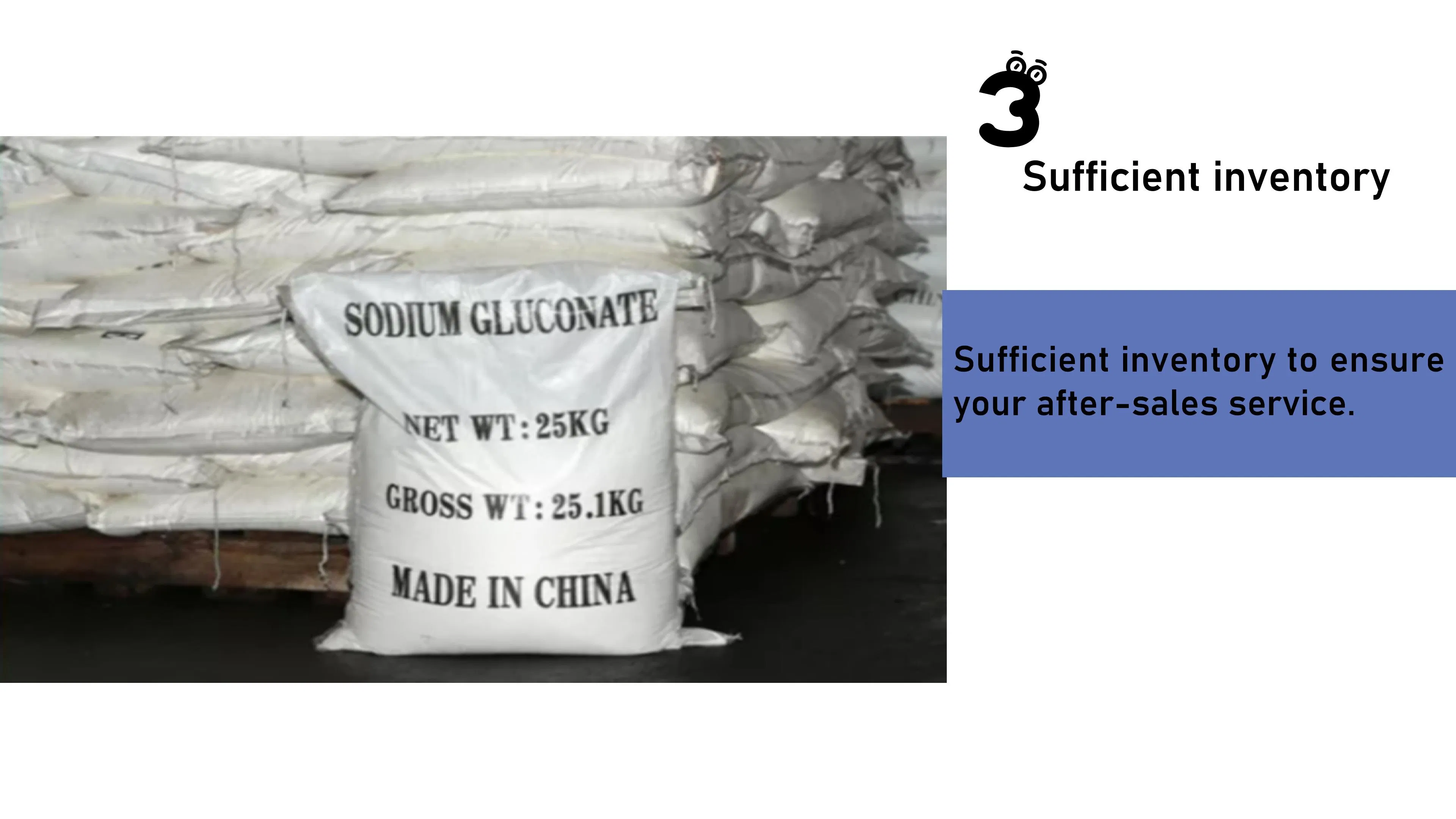 Offer High Quality Sodium Gluconate as Water Treatment Construction Admixture Industrial