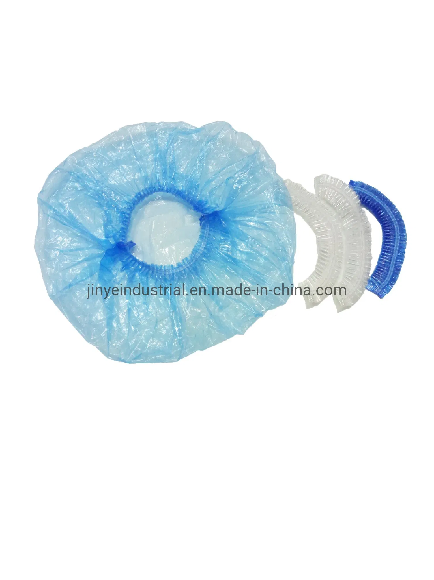 Disposable Hair Plastic Shower Cap Clear Women Shower Caps Waterproof Bath Hat Processing Hair Cover for Treatment SPA Hair Salon and Home Use