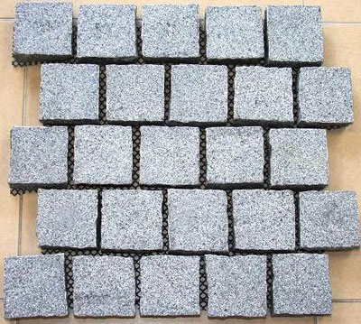 Cube Kerbs Light Grey Cubes Landscaping Granite Paver Stone Cube