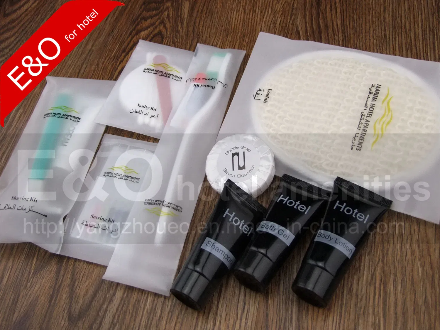 Luxury Five Star Hotel Disposable Amenity Guest Room Hotel Supply