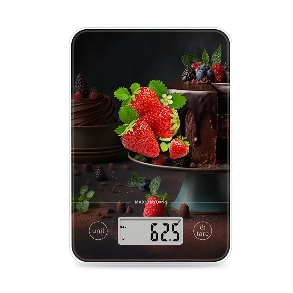 Кухонные весы электронные 7 кг с LCD дисплеем