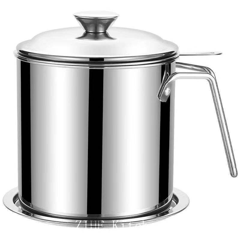 Oil Can Oil Filter Pot High-Capacity Filter Oil Pot Storage Tank