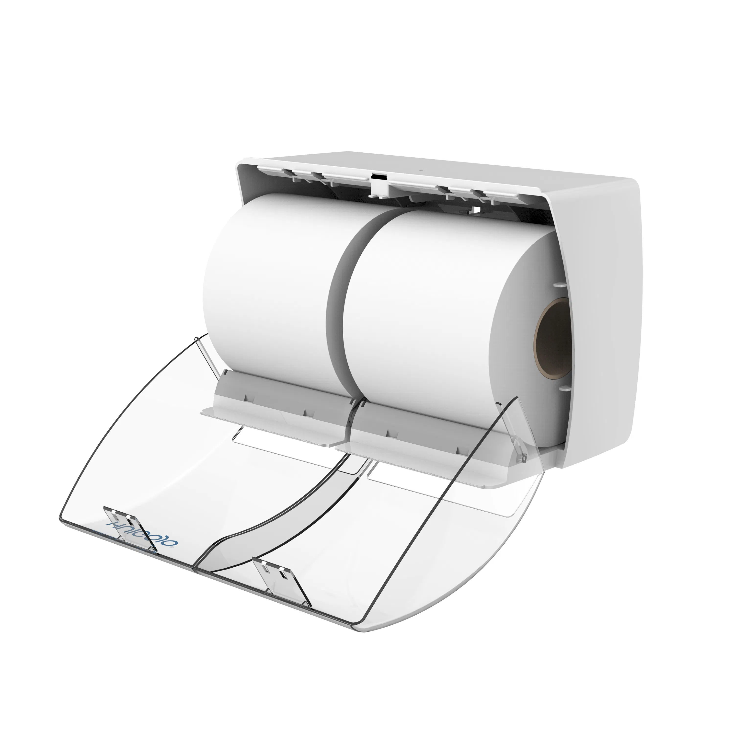 Настенный держатель для двух рулонов туалетной бумаги