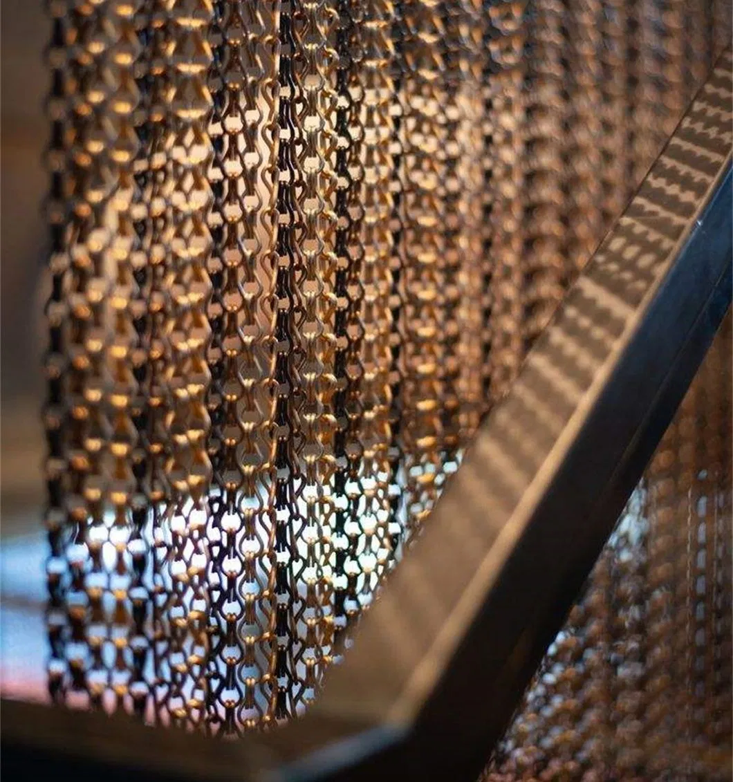 Versatile Aluminum Galvanized Double Hook Chain Link Mesh