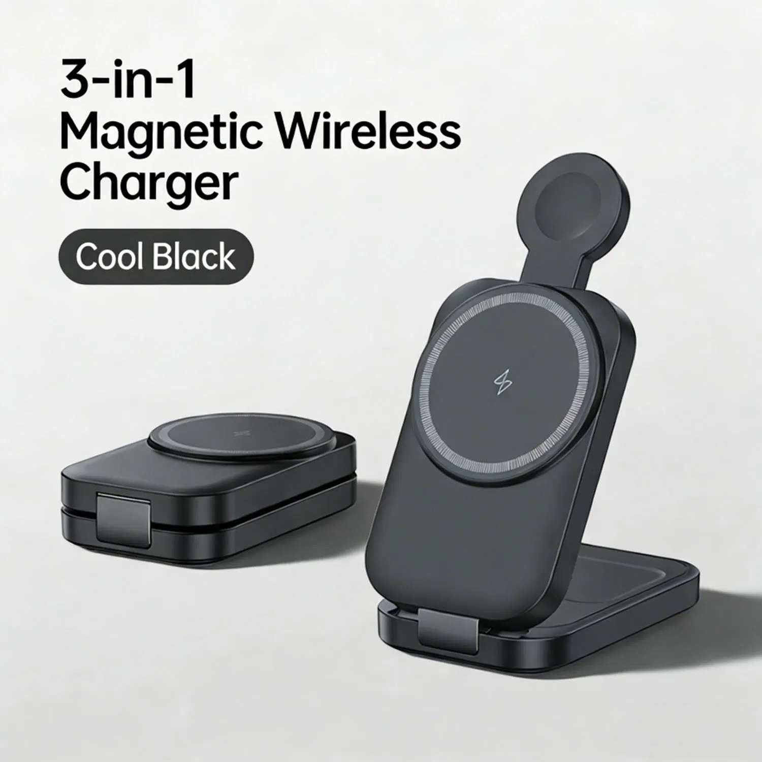Sleek PC+ABS Fast Charging Phone Holder for Home and Office