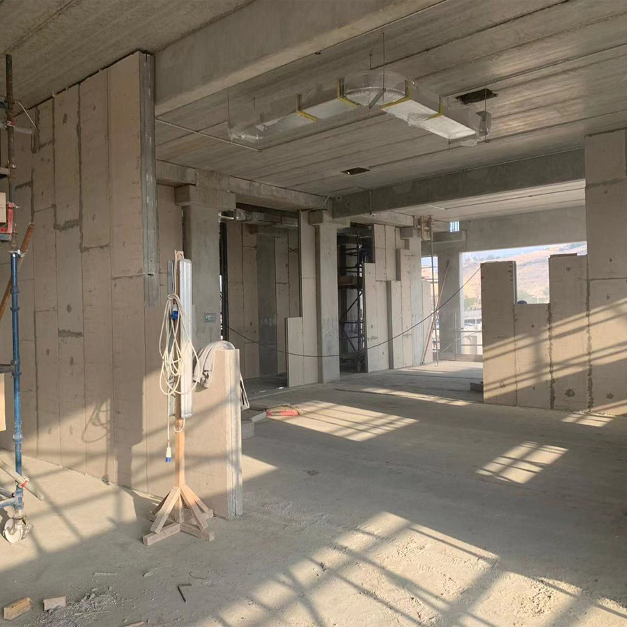 Ready for Painting/Low Cost Precast House Partition Wall Prefabricated Insulated Roof EPS Cement Sandwich Wall Panels