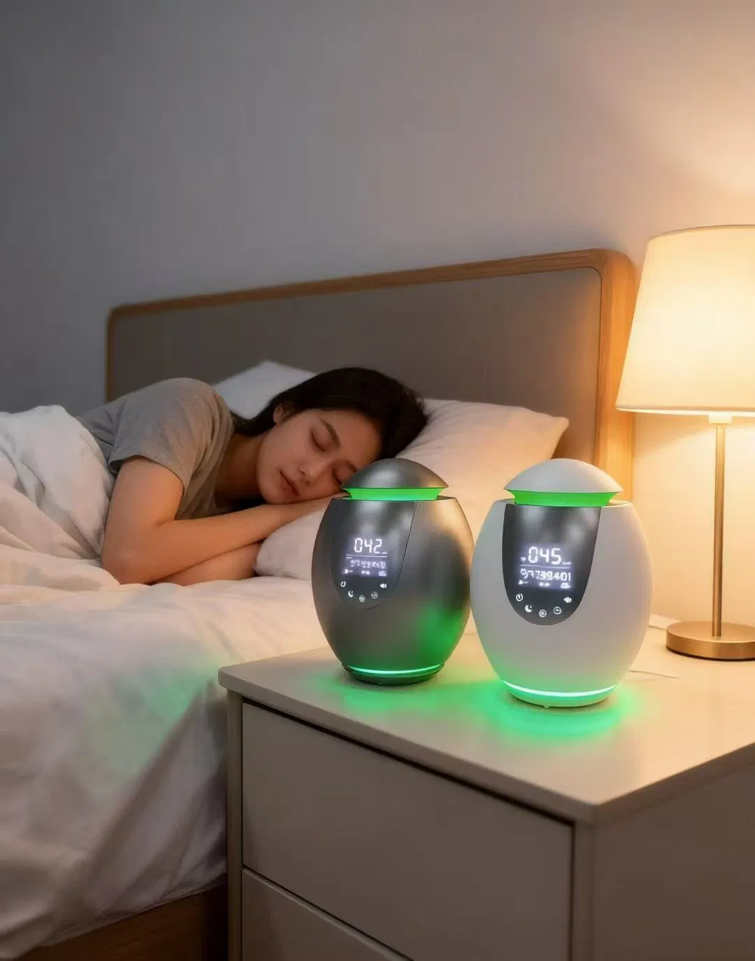 Pm2.5 Negative Oxygen Ions Value Display 3 in 1 HEPA Filter Home Air Purifier Negative Oxygen Ion Generator