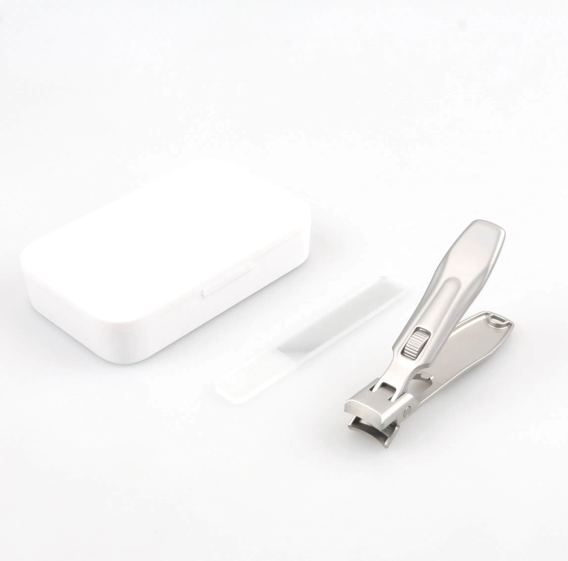 2PCS Delicately Manicure Set with Flat Mouth Nail Clippers Factory Price (SE-MS007)