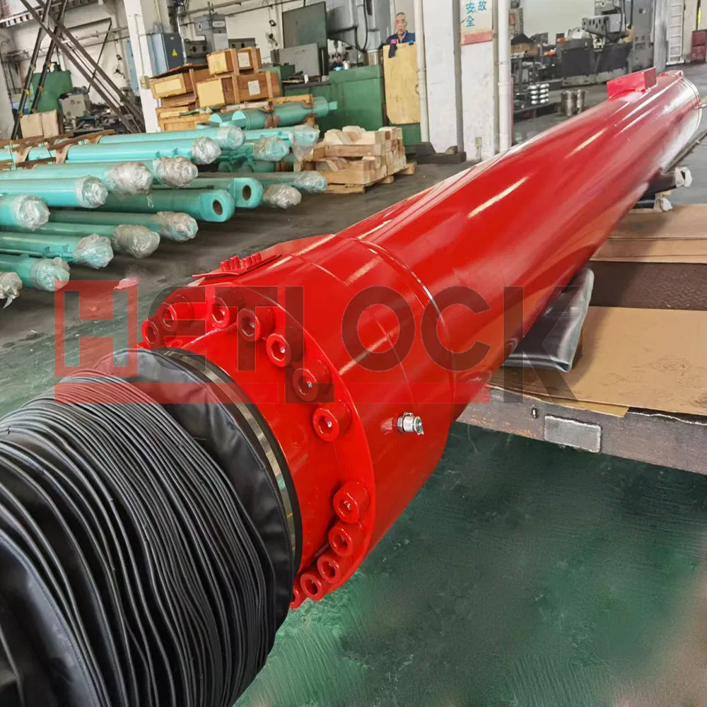 Гидравлический цилиндр двойного действия для морских кранов