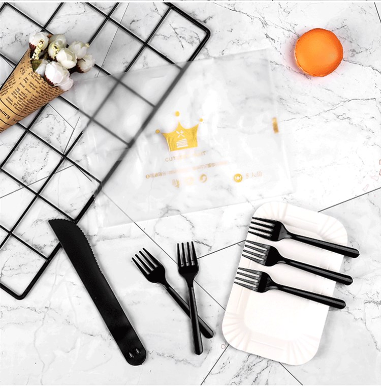 Plastic Disposable Any Color Spoon Knife Fork for Cake